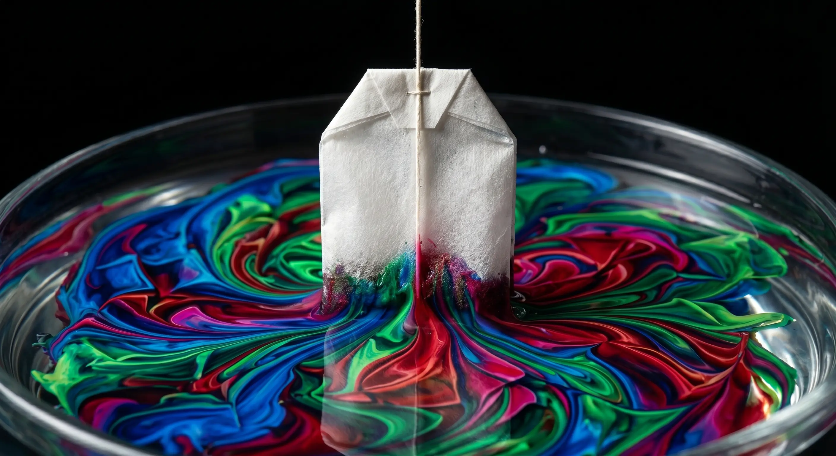Suspended over the swirl. What blooms when it enters.