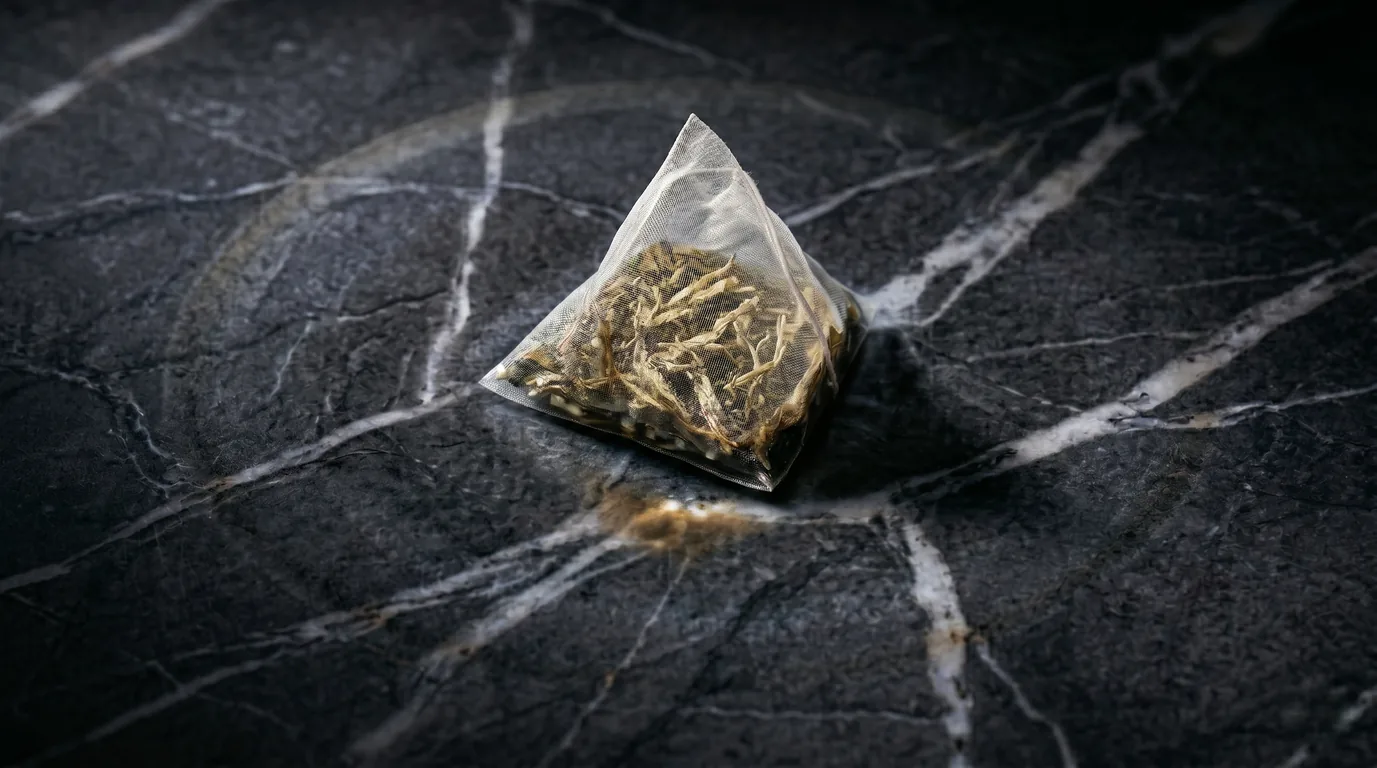 Silver buds. Cold marble. Quiet — for now.